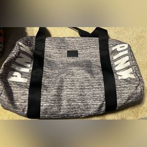 VS pink duffle bag